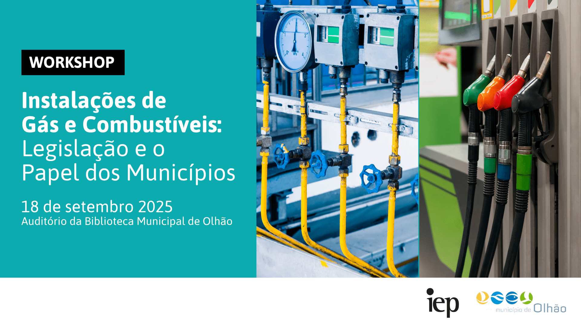 IEP promove workshop sobre Instalações de Gás e Combustíveis no Algarve