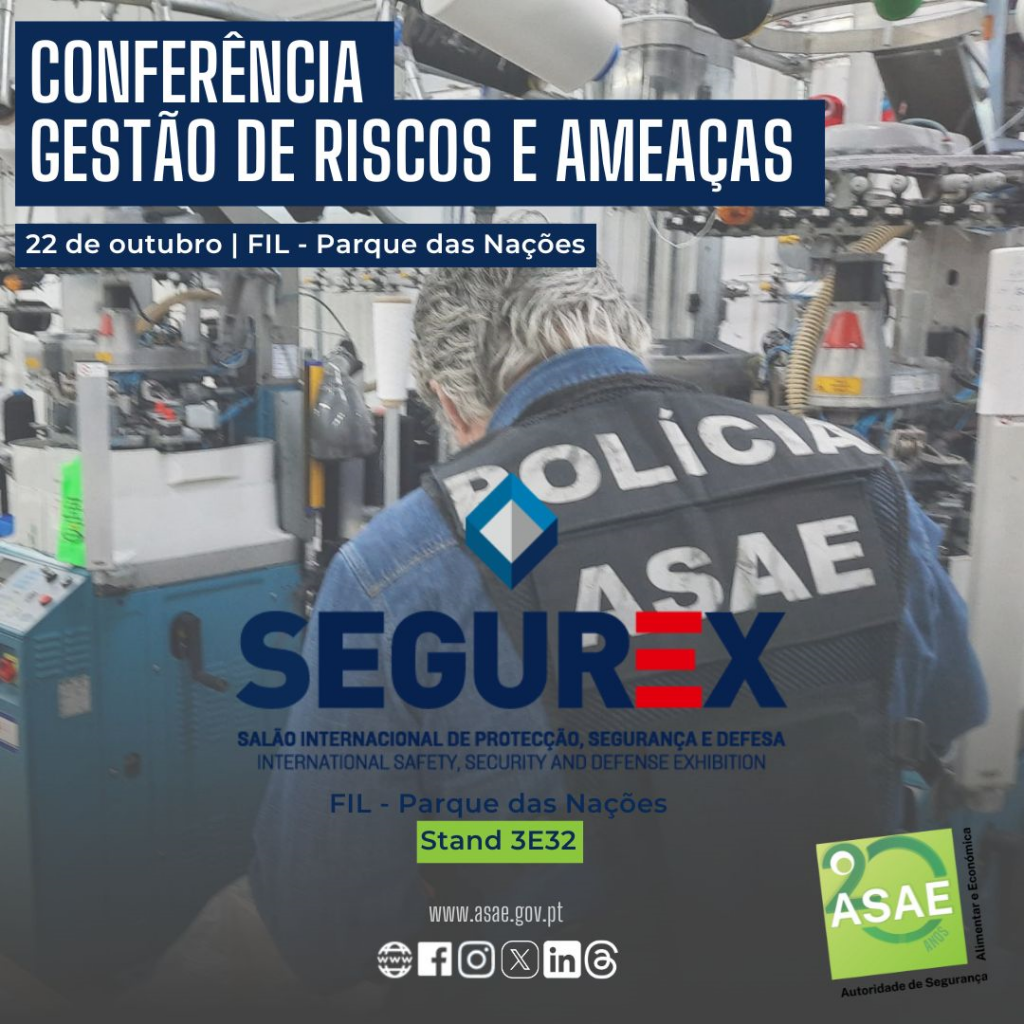 conferência “ASAE – Gestão de Riscos e Ameaças”