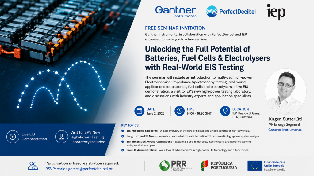IEP acolhe seminário internacional sobre ensaios avançados para baterias, fuel cells e eletrólisadores